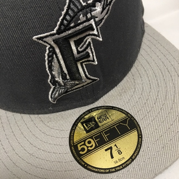 Original Florida Marlins Fitted Cap - Picture 2 of 5